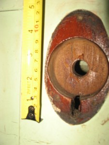 Interior Oval Door Hardware - qty(6)